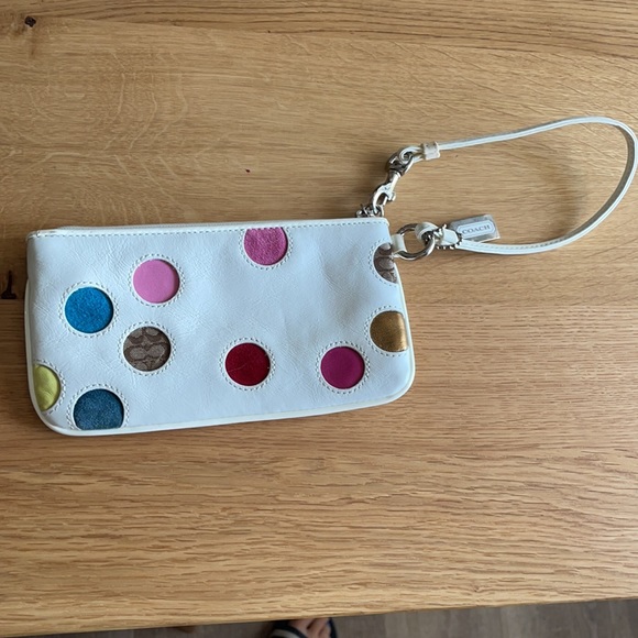 Coach wristlet rare!!! Fun and playful design. - Picture 4 of 8
